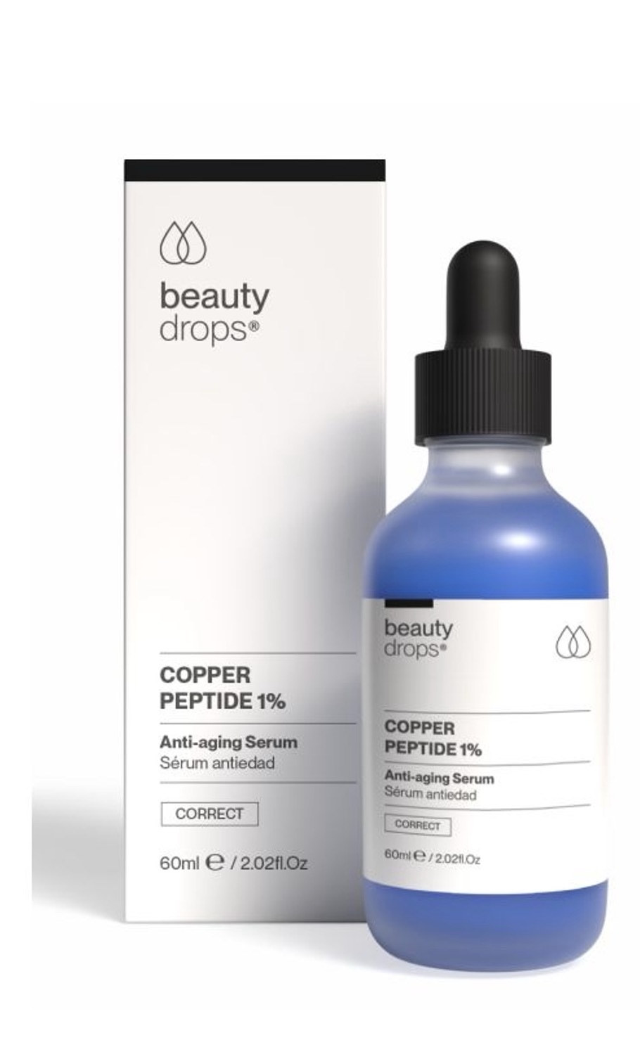 Copper Peptide 1% Anti-Ageing
Serum - Beauty Drops